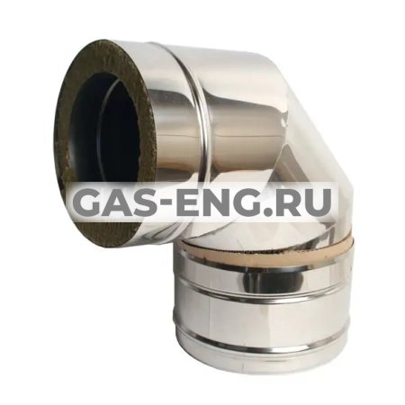 Колено 90° для дымохода, Jeremias EDW60 купить в интернет-магазине промышленного оборудования в Санкт-Петербурге