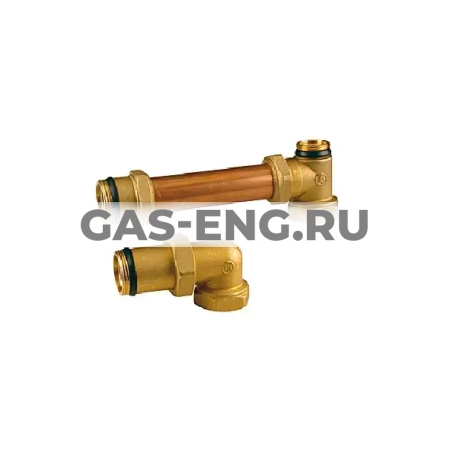 Комплект угловых соединителей R182AM, Giacomini купить в интернет-магазине промышленного оборудования в Санкт-Петербурге