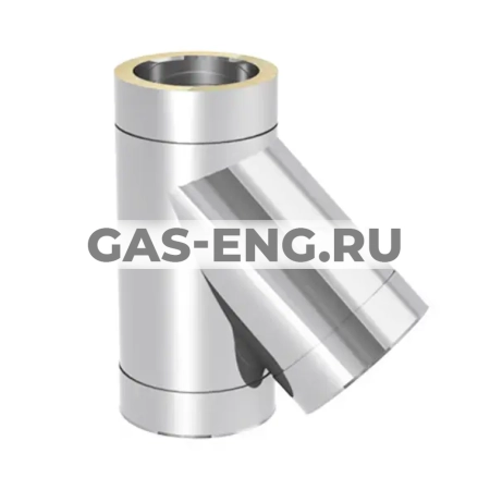 Тройник 45° для дымохода, Jeremias EDW12 купить в интернет-магазине промышленного оборудования в Санкт-Петербурге