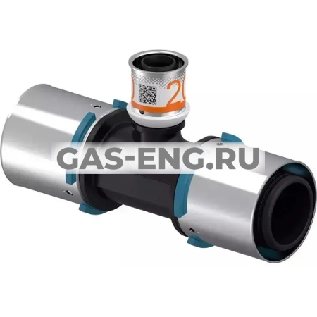 Тройник-пресс S-Press Plus PPSU редукционный, черный, Uponor MLC купить в интернет-магазине промышленного оборудования в Санкт-Петербурге