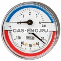 Термоманометры Wika 100.02.80 купить в интернет-магазине промышленного оборудования в Санкт-Петербурге Термоманометры Wika 100.02.80 купить в интернет-магазине промышленного оборудования в Санкт-Петербурге