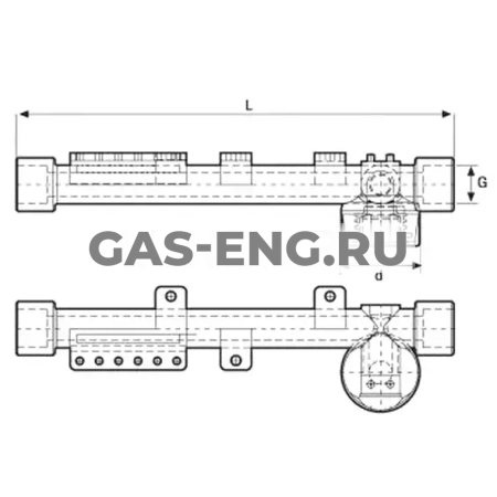 Комплект PPR настенный универсальный, БЕЛЫЙ, Pro Aqua купить в интернет-магазине промышленного оборудования в Санкт-Петербурге