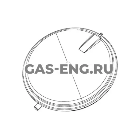 Расширительный бак 10 л, круглый CGU/CGG-2(K), Wolf купить в интернет-магазине промышленного оборудования в Санкт-Петербурге