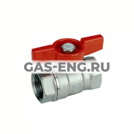 Шаровой кран латунный ВР-ВР, стандартнопроходной, ручка-бабочка, Ду 15-32, Ру 35-42, Giacomini R251D купить в интернет-магазине промышленного оборудования в Санкт-Петербурге