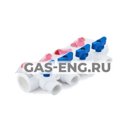 Коллектор с шаровым краном универсальный, RTP (РосТурПласт) купить в интернет-магазине промышленного оборудования в Санкт-Петербурге