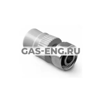 Муфта PPR с накидной гайкой, евроконус, СЕРАЯ, Pro Aqua купить в интернет-магазине промышленного оборудования в Санкт-Петербурге Муфта PPR с накидной гайкой, евроконус, СЕРАЯ, Pro Aqua купить в интернет-магазине промышленного оборудования в Санкт-Петербурге