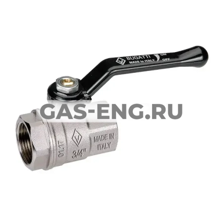 Шаровой латунный кран ВР-ВР, с рукояткой, Ду 15-65 Ру 18-50, Bugatti серии 910 New Jersey купить в интернет-магазине промышленного оборудования в Санкт-Петербурге Шаровой латунный кран ВР-ВР, с рукояткой, Ду 15-65 Ру 18-50, Bugatti серии 910 New Jersey купить в интернет-магазине промышленного оборудования в Санкт-Петербурге
