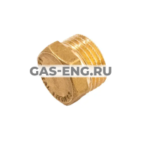 Заглушка латунная НР, General Fittings купить в интернет-магазине промышленного оборудования в Санкт-Петербурге Заглушка латунная НР, General Fittings купить в интернет-магазине промышленного оборудования в Санкт-Петербурге