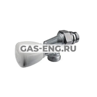 Термостатический микрометрический клапан R435TG, угловой, Giacomini купить в интернет-магазине промышленного оборудования в Санкт-Петербурге