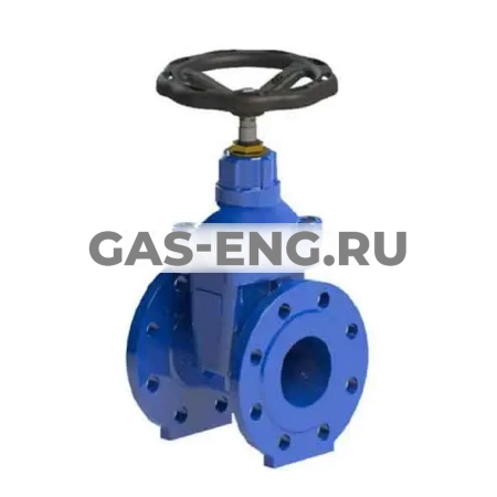 Задвижка чугунная с обрезиненным клином VOC4251, короткий корпус F4, Tecofi купить в интернет-магазине промышленного оборудования в Санкт-Петербурге