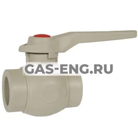 Шаровой кран PPR Standard, сварка/сварка, стандартный проход, с рукояткой, серый, Pro Aqua купить в интернет-магазине промышленного оборудования в Санкт-Петербурге Шаровой кран PPR Standard, сварка/сварка, стандартный проход, с рукояткой, серый, Pro Aqua купить в интернет-магазине промышленного оборудования в Санкт-Петербурге