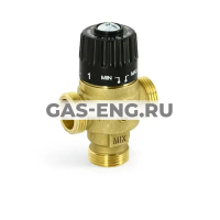 Термостатический трехходовой смесительный клапан, смешение в центр, Uni-Fitt купить в интернет-магазине промышленного оборудования в Санкт-Петербурге