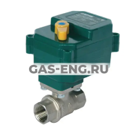 Шаровой никелированный кран полнопроходной с электроприводом 12 В, Ду 15-25 Ру 40, Neptun Bugatti Pro купить в интернет-магазине промышленного оборудования в Санкт-Петербурге