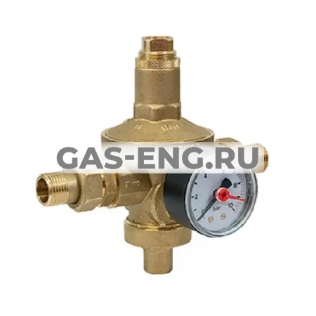 Регулятор давления мембранный серии R153MK с манометром, Giacomini купить в интернет-магазине промышленного оборудования в Санкт-Петербурге Регулятор давления мембранный серии R153MK с манометром, Giacomini купить в интернет-магазине промышленного оборудования в Санкт-Петербурге