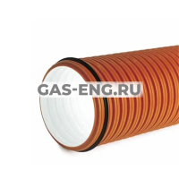 Двустенная раструбная труба Pragma с уплотнительным кольцом купить в интернет-магазине промышленного оборудования в Санкт-Петербурге