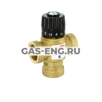 Термостатический трехходовой смесительный клапан, cмешение боковое, Uni-Fitt купить в интернет-магазине промышленного оборудования в Санкт-Петербурге