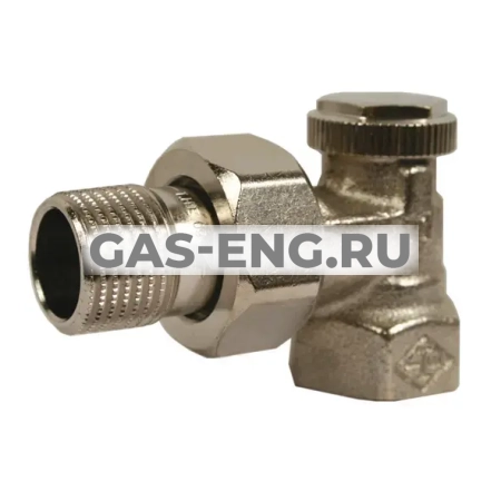 Запорный (отсечной) клапан угловой Regutec, Heimeier купить в интернет-магазине промышленного оборудования в Санкт-Петербурге