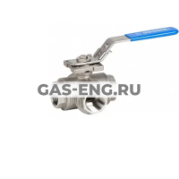 Шаровой трехходовой стальной кран р/р, с рукояткой, Ду 8-65 Ру 63, модель 2040, Genebre купить в интернет-магазине промышленного оборудования в Санкт-Петербурге Шаровой трехходовой стальной кран р/р, с рукояткой, Ду 8-65 Ру 63, модель 2040, Genebre купить в интернет-магазине промышленного оборудования в Санкт-Петербурге