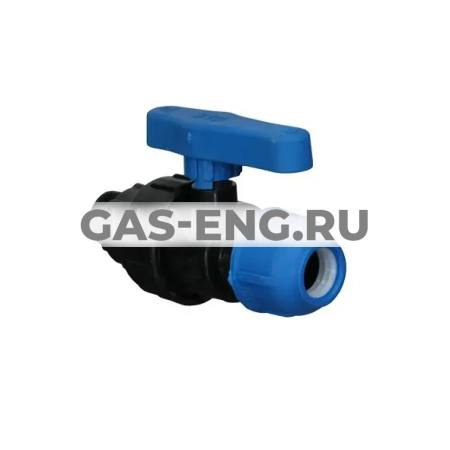 Шаровой кран компрессионный НР, RTP (РосТурПласт) купить в интернет-магазине промышленного оборудования в Санкт-Петербурге