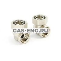 Узел нижнего подключения угловой, со встроенными кранами Uni-Fitt купить в интернет-магазине промышленного оборудования в Санкт-Петербурге