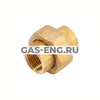 Разъемное конусное соединение прямое ВР/ВР латунное, General Fittings купить в интернет-магазине промышленного оборудования в Санкт-Петербурге