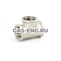 Тройник ВР никелированный, Uni-Fitt купить в интернет-магазине промышленного оборудования в Санкт-Петербурге