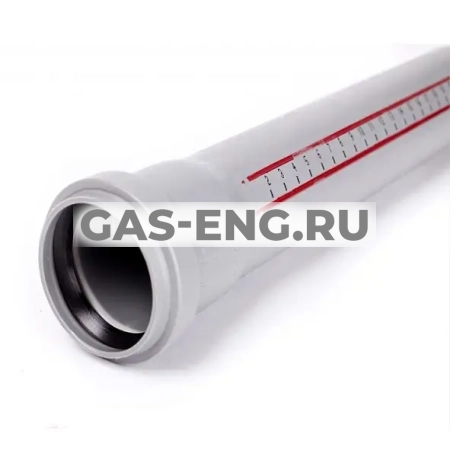 Труба с раструбом системы HT (ПП), БЕЛЫЙ, Ostendorf купить в интернет-магазине промышленного оборудования в Санкт-Петербурге