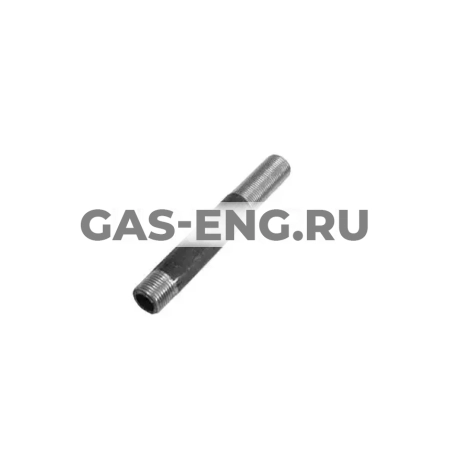 Сгон неоцинкованный удлиненный без комплекта (резьба правая) из труб ГОСТ 3262-75 купить в интернет-магазине промышленного оборудования в Санкт-Петербурге