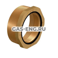 Переходник латунный с одним резиновыми уплотнительным кольцом, НР/ВР, Uponor купить в интернет-магазине промышленного оборудования в Санкт-Петербурге