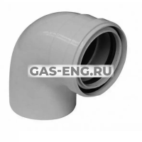 Отвод 90° для труб с изоляцией, диам. 80 мм., Baxi купить в интернет-магазине промышленного оборудования в Санкт-Петербурге