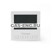 Термостат комнатный с недельным программированием SAS920WHL-7, Pro Aqua купить в интернет-магазине промышленного оборудования в Санкт-Петербурге