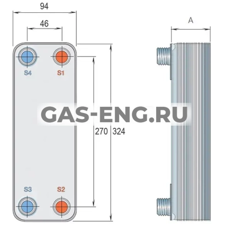 Подбор паяного пластинчатого теплообменника CB20, Alfa Laval купить в интернет-магазине промышленного оборудования в Санкт-Петербурге