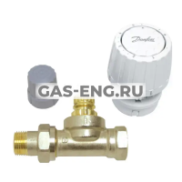 Комплект терморегулятора RA-G/RA 2994/RTR-G/RTR 7090, прямой, Danfoss купить в интернет-магазине промышленного оборудования в Санкт-Петербурге