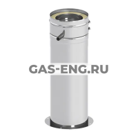 Опорный патрубок-телескоп 60-520 мм для дымохода, с элементом dw 06, Jeremias DW03 купить в интернет-магазине промышленного оборудования в Санкт-Петербурге