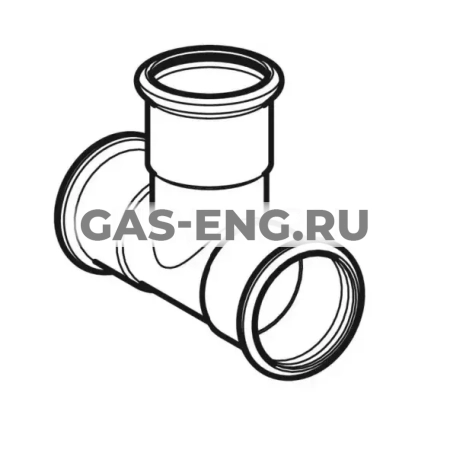Тройник равнопроходной Mapress из нержавеющей стали, Geberit купить в интернет-магазине промышленного оборудования в Санкт-Петербурге Тройник равнопроходной Mapress из нержавеющей стали, Geberit купить в интернет-магазине промышленного оборудования в Санкт-Петербурге