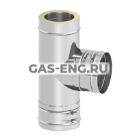 Тройник 90° для дымохода, Jeremias DW317 купить в интернет-магазине промышленного оборудования в Санкт-Петербурге