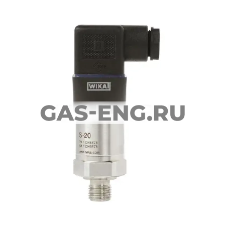 Датчик давления компактного исполнения, тип S-20, 4...20 мА, 2-проводной, Wika купить в интернет-магазине промышленного оборудования в Санкт-Петербурге Датчик давления компактного исполнения, тип S-20, 4...20 мА, 2-проводной, Wika купить в интернет-магазине промышленного оборудования в Санкт-Петербурге