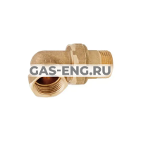 Разъемное соединение угловое (латунь), Multi-Fit, Itap 152 купить в интернет-магазине промышленного оборудования в Санкт-Петербурге