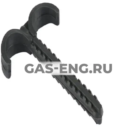 Дюбель-крюк, двойной, для труб 16-32 мм, РосТурПласт купить в интернет-магазине промышленного оборудования в Санкт-Петербурге