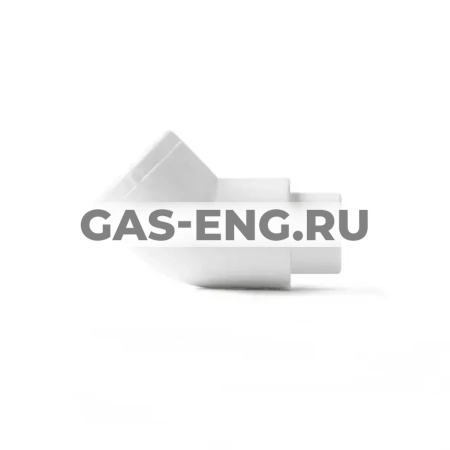 Угольник PPR 45° переходной внутр./наружн., БЕЛЫЙ, Pro Aqua купить в интернет-магазине промышленного оборудования в Санкт-Петербурге