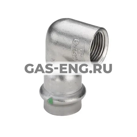 Угольник переходной 90° Sanpress Inox с SC-Contur ВПр-ВР, модель 2314.2, Viega купить в интернет-магазине промышленного оборудования в Санкт-Петербурге