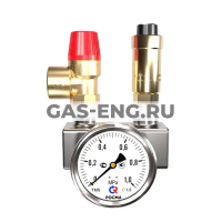 Группа безопасности котловая из нерж. стали BSGSS-25.02, Gidruss купить в интернет-магазине промышленного оборудования в Санкт-Петербурге