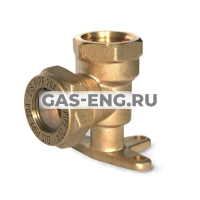 Угольник обжимной латунный разъемный с креплением EasyFix, Stahlmann (Neptun IWS) купить в интернет-магазине промышленного оборудования в Санкт-Петербурге