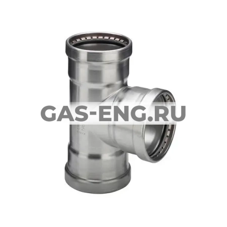 Тройник Sanpress Inox XL с SC-Contur, модель 2318XL, Viega купить в интернет-магазине промышленного оборудования в Санкт-Петербурге