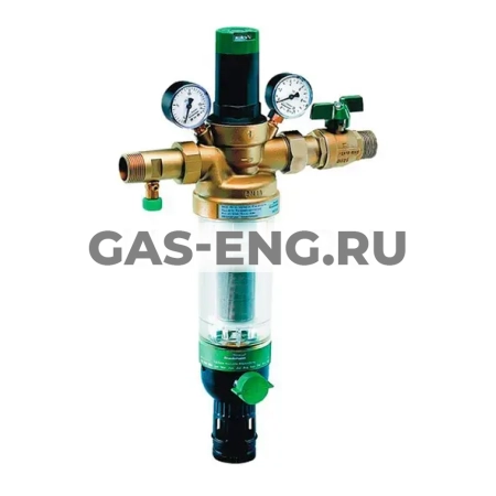 Фильтр сетчатый для холодной воды с обратной промывкой HS10S, Honeywell Braukmann купить в интернет-магазине промышленного оборудования в Санкт-Петербурге