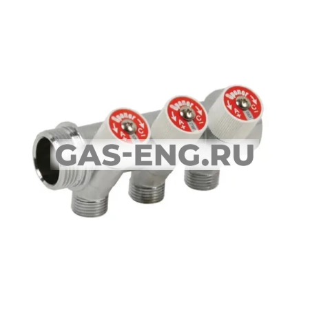 Коллектор с регулирующими клапанами Uni-C SH, Uponor купить в интернет-магазине промышленного оборудования в Санкт-Петербурге