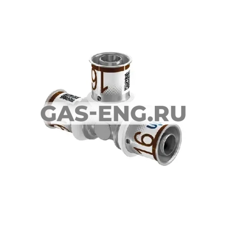 Тройник-пресс S-Press (Plus) латунный, Uponor MLC купить в интернет-магазине промышленного оборудования в Санкт-Петербурге