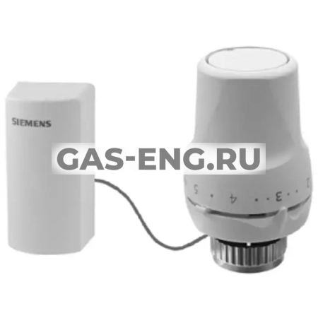 Термостатическая головка RTN71 с удаленным датчиком, Siemens купить в интернет-магазине промышленного оборудования в Санкт-Петербурге