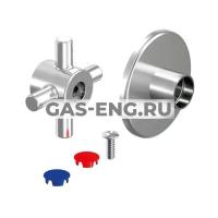 Рукоятка Q&E для скрытого крана, крестообразная, Uponor PE-Xa купить в интернет-магазине промышленного оборудования в Санкт-Петербурге