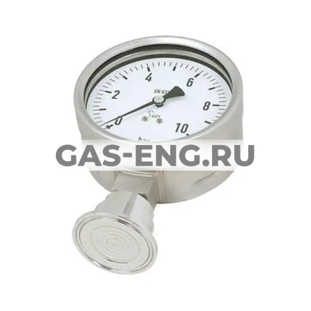 Мембранный разделитель 990.22, в сборе с манометром, с клемповым присоединением, Wika купить в интернет-магазине промышленного оборудования в Санкт-Петербурге Мембранный разделитель 990.22, в сборе с манометром, с клемповым присоединением, Wika купить в интернет-магазине промышленного оборудования в Санкт-Петербурге